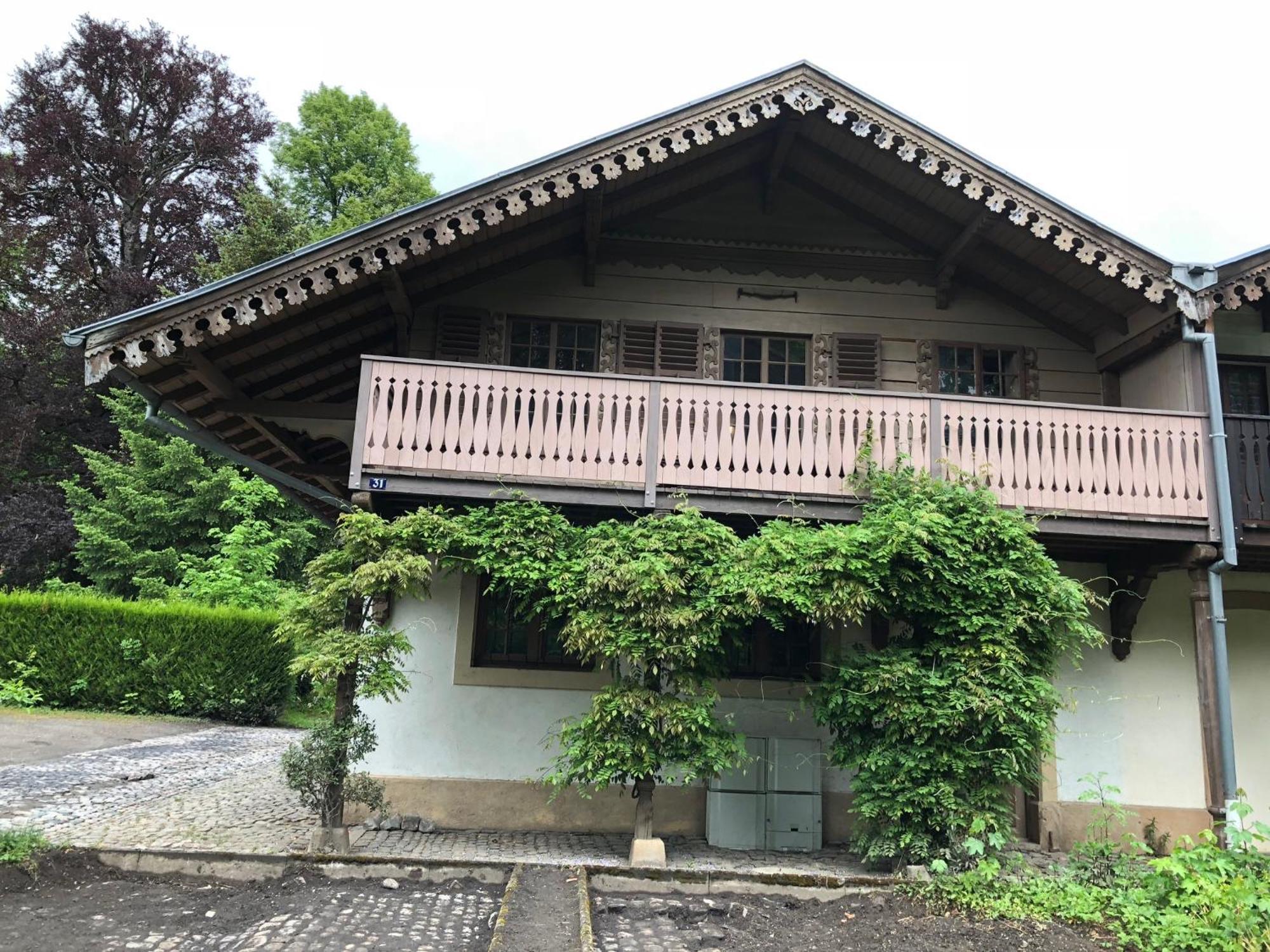 La Datcha Du Parc Husseren-Wesserling Bagian luar foto